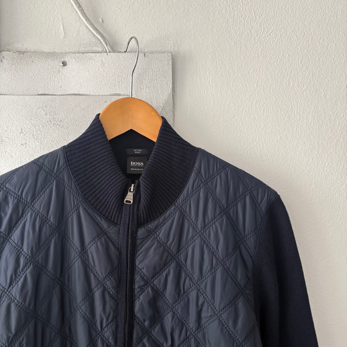 휴고보스 퀼티드 니트 자켓 상품이미지6