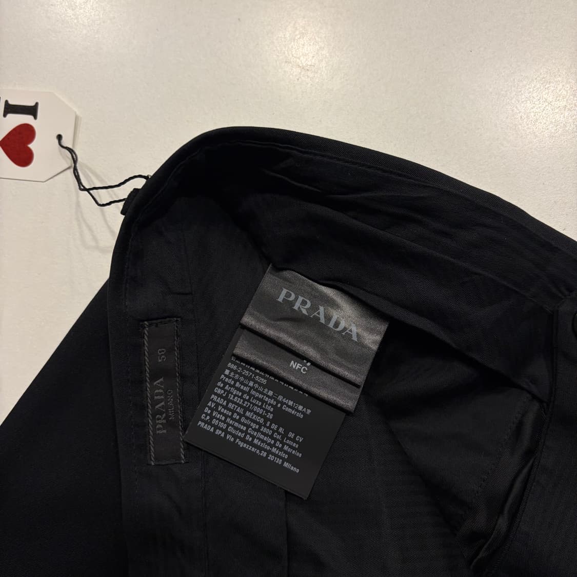 [50] 프라다 블랙 남성 바지 슬랙스 C735 상품이미지5