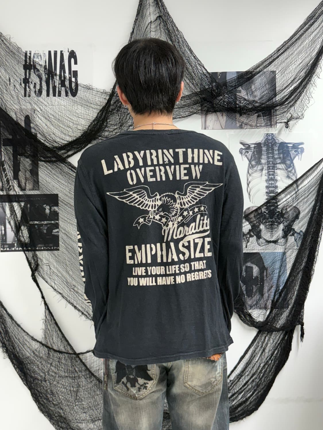 00s lettering detailed longsleeve 상품이미지6
