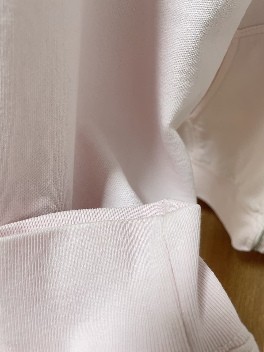 브랜디멜빌 핑크 오버사이즈 후드집업 상품이미지4