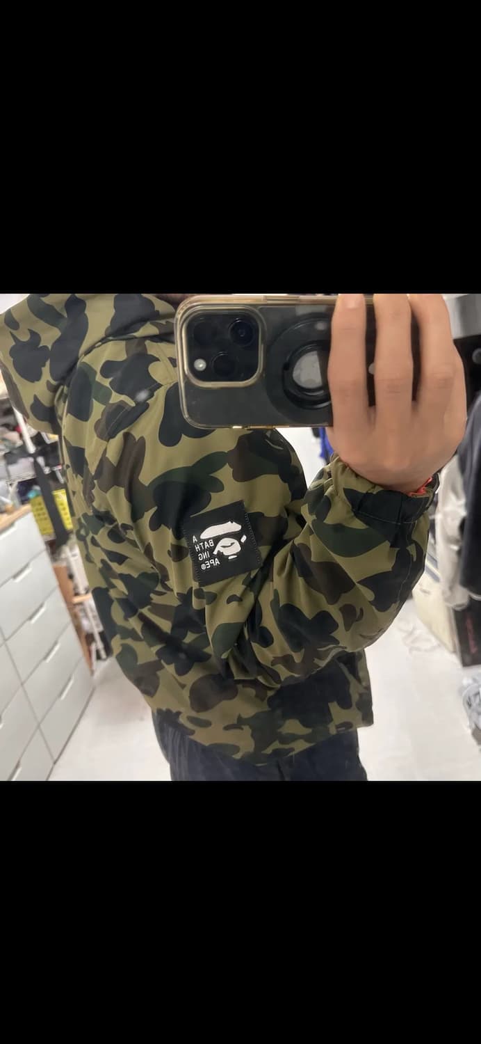 베이프[bape]퍼스트 카모 리버시블 후드자켓 상품이미지1