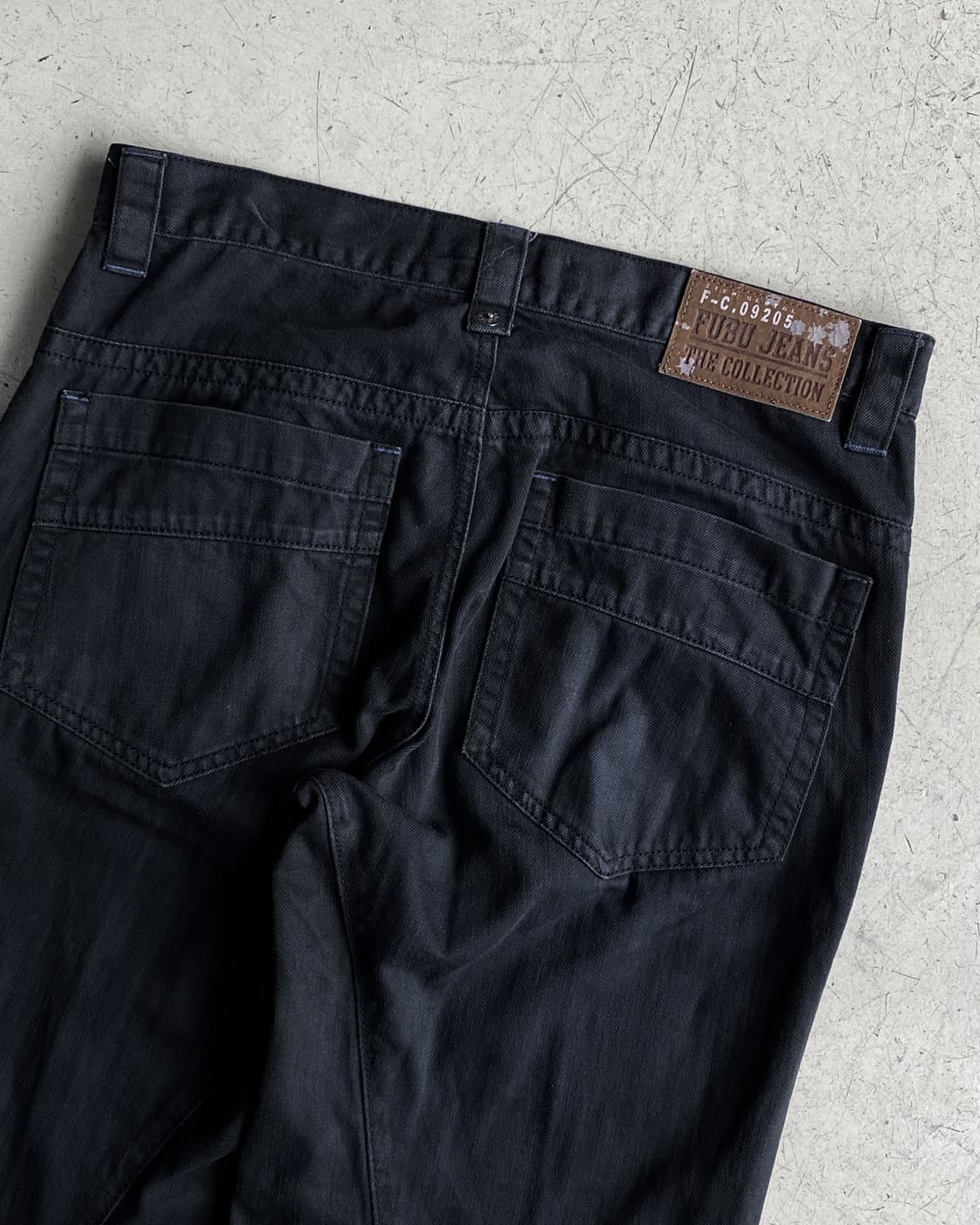 푸부 데미지드 디테일 데님 팬츠 상품이미지7