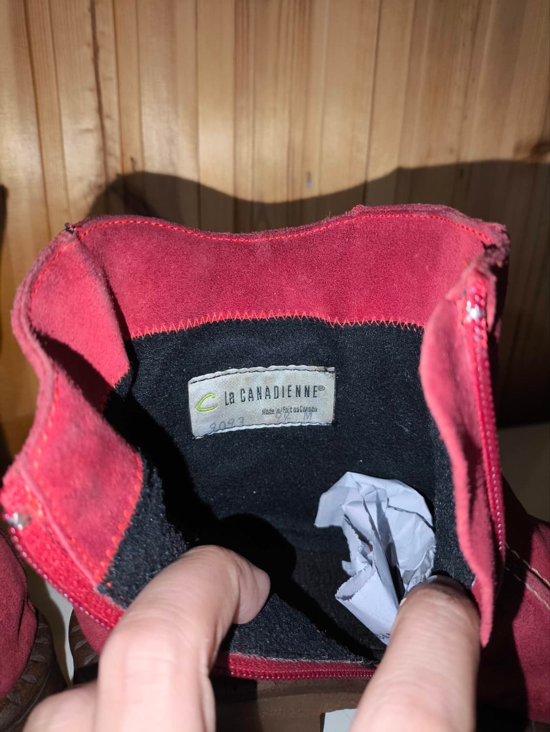 9.5m 265mm la canadienne 스웨이드 앵클부츠 상품이미지6