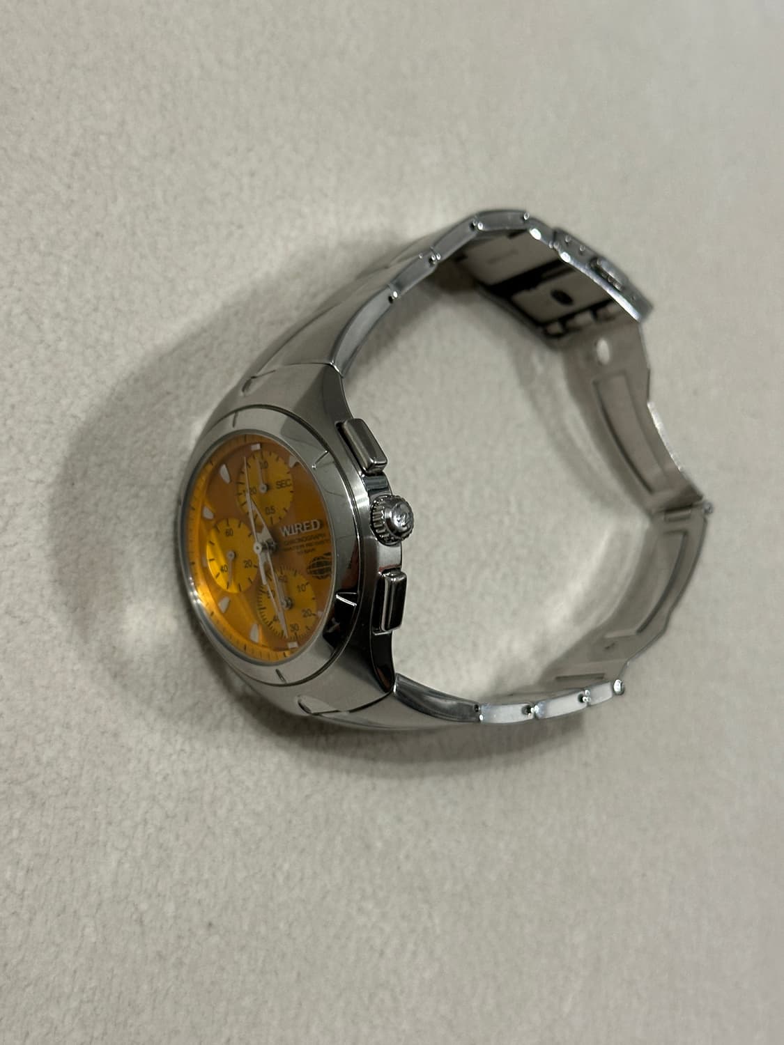 세이코 SEIKO WIRED x BEAMS 한정 크로노그래프 쿼츠 시계 상품이미지4