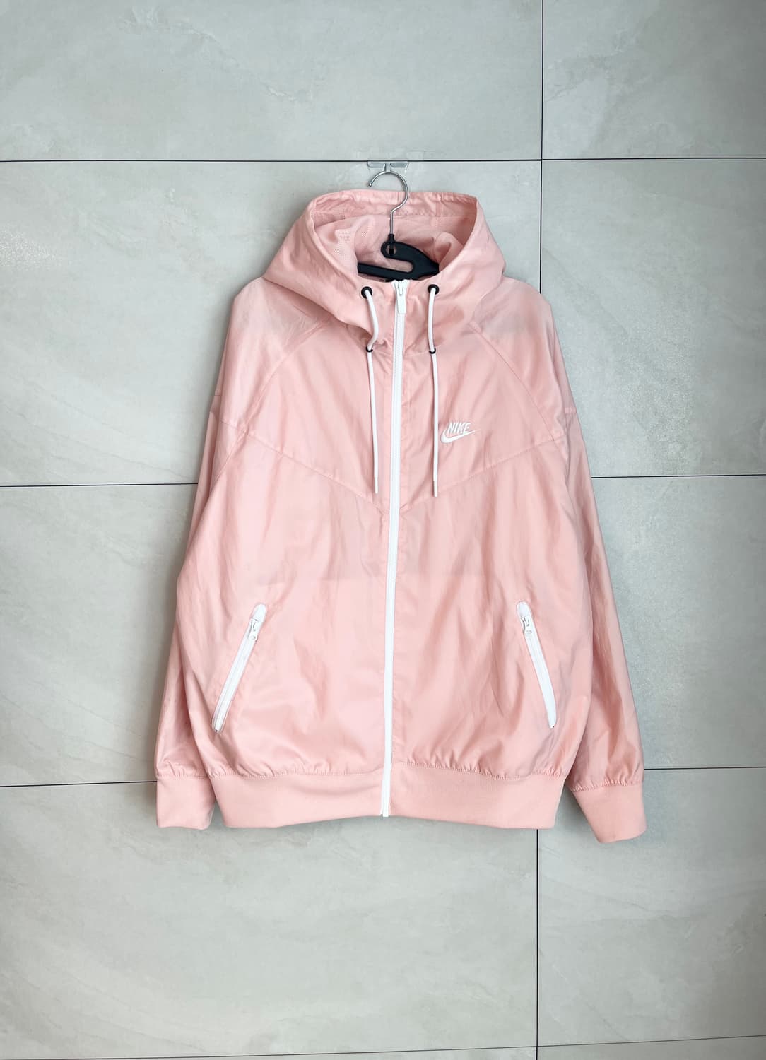 나이키 윈드러너 바람막이 핑크오렌지 [M] 상품이미지1