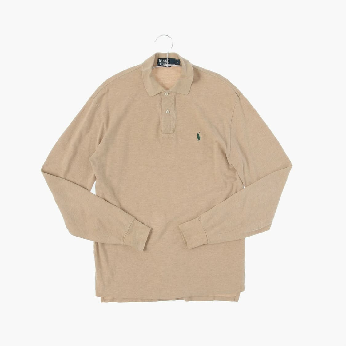 [M] Polo 폴로 랄프로렌 베이지 긴팔 카라티 상품이미지2