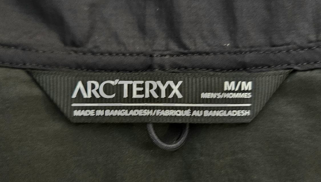 (정품)24SS 아크테릭스 아톰 SL 후디 블랙 M(100~105) 새제 상품이미지3
