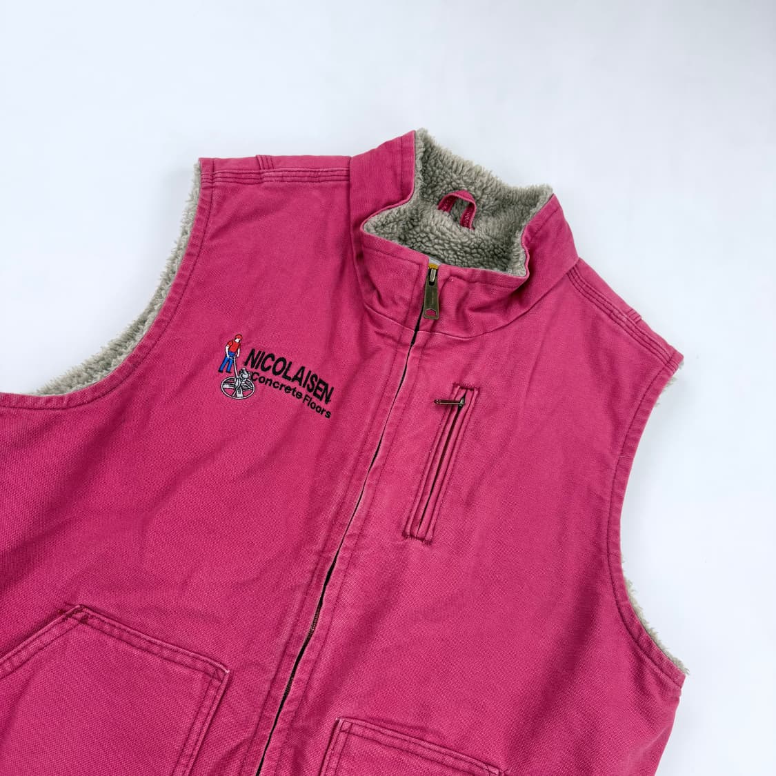 칼하트 90s 빈티지 쉐르파 조끼 상품이미지2