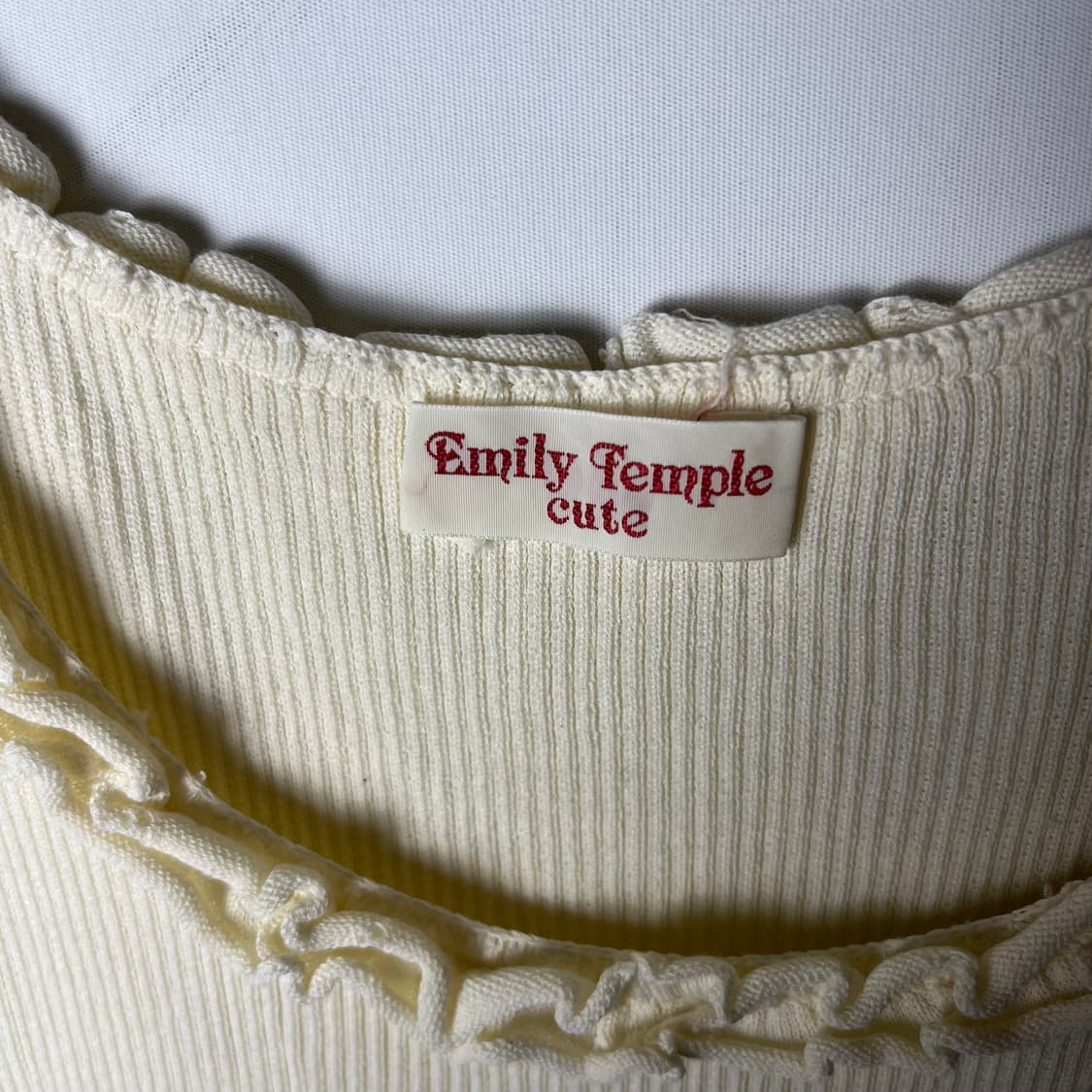 [Emily Temple cute] 로리타 프릴 니트 원피스 상품이미지5