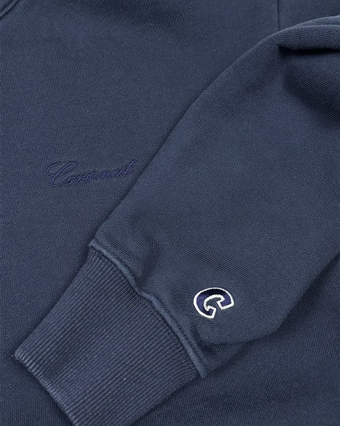 커버낫 백포인트 후드티 네이비 상품이미지3