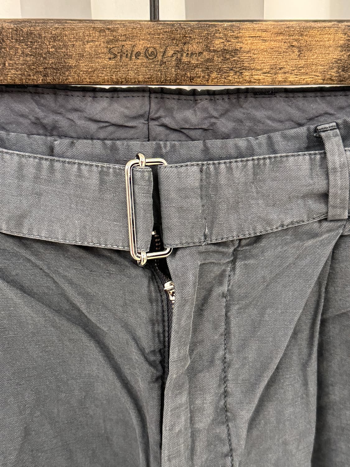 오피시네 제네랄 플리츠 팬츠 48사이즈 상품이미지5