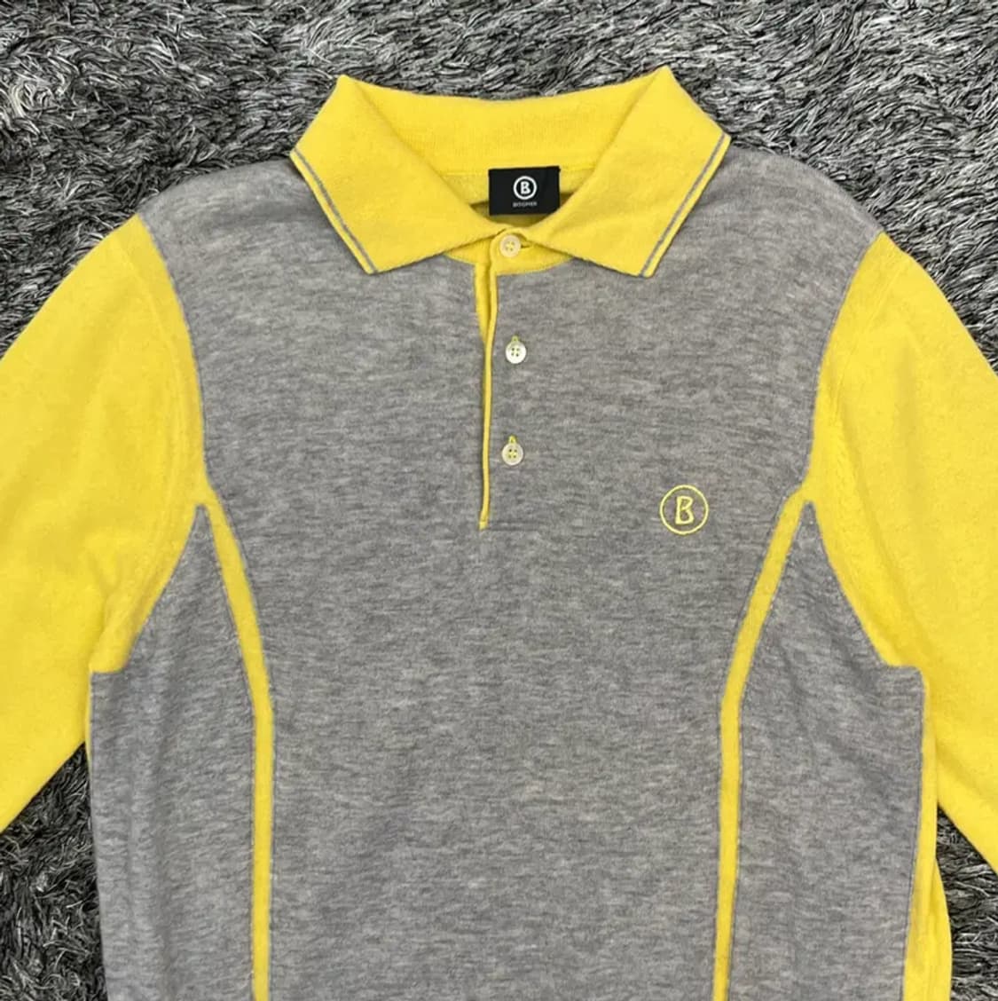 보그너 여성 울 캐시미어 골프 카라 긴팔 티셔츠 (43) 상품이미지2