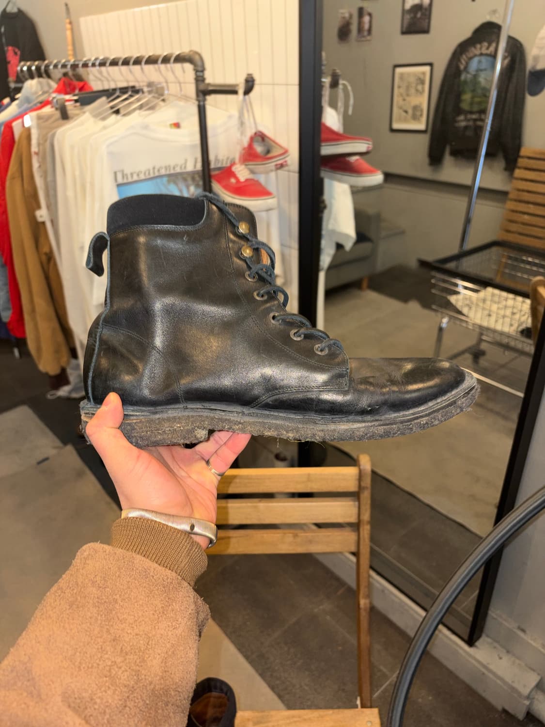 90-00’s Polo Ralph Lauren ranger boots 상품이미지7