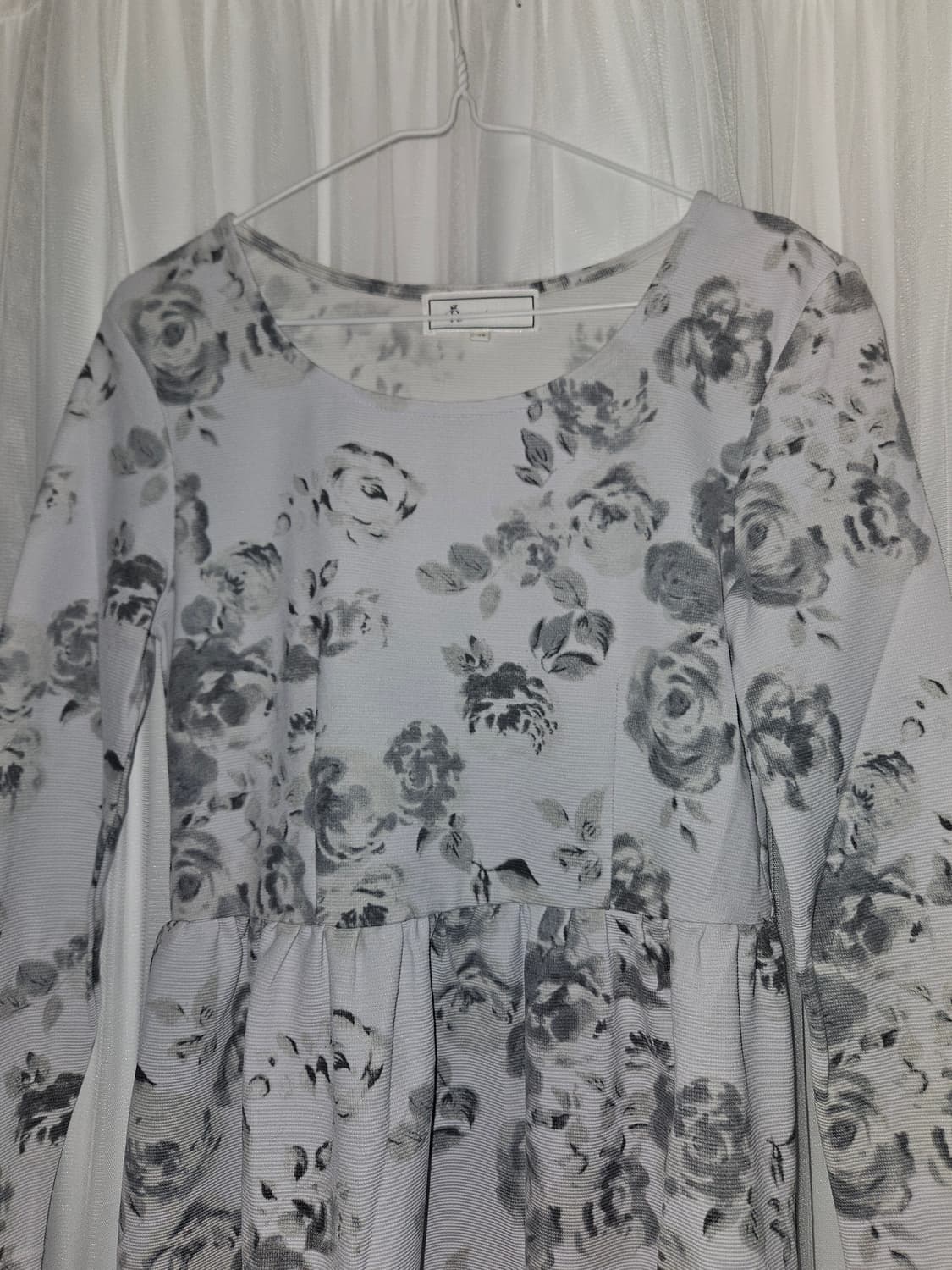 rope picnic 로즈 화이트 패턴 원피스 니혼진 공겜여주 히메갸루 상품이미지2