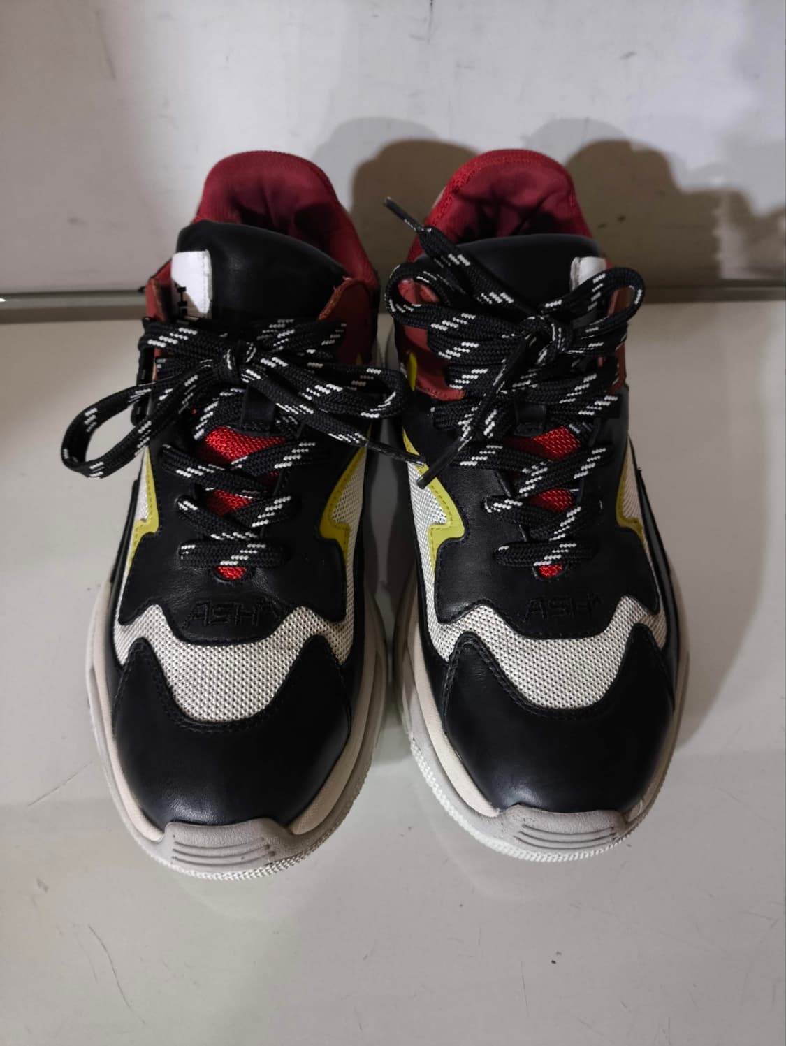 39 260mm 아쉬 어딕트 어글리 소가죽 운동화 상품이미지4