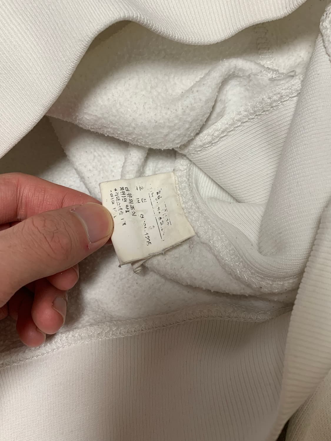 폴로 빅포니 후드티 화이트 상품이미지7