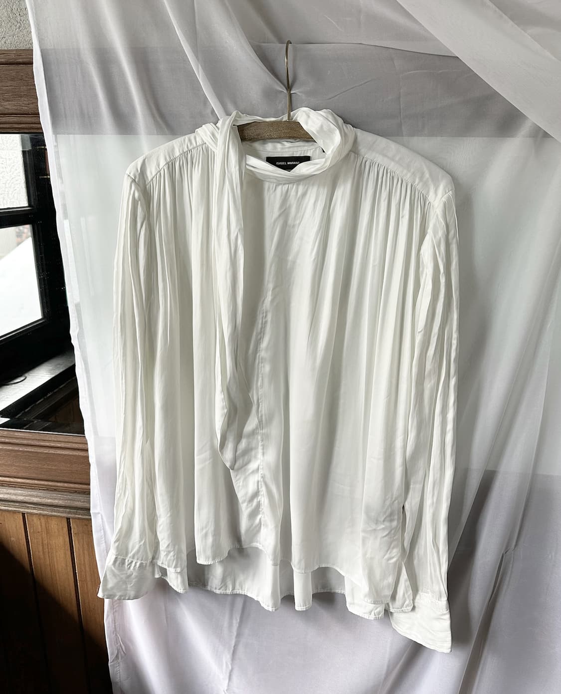 ISABEL MARANT drape blouse 상품이미지6