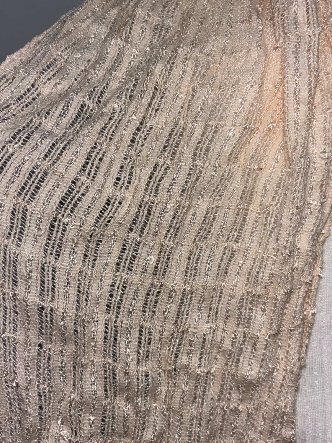 빈티지 베이지 머플러 목도리 상품이미지2