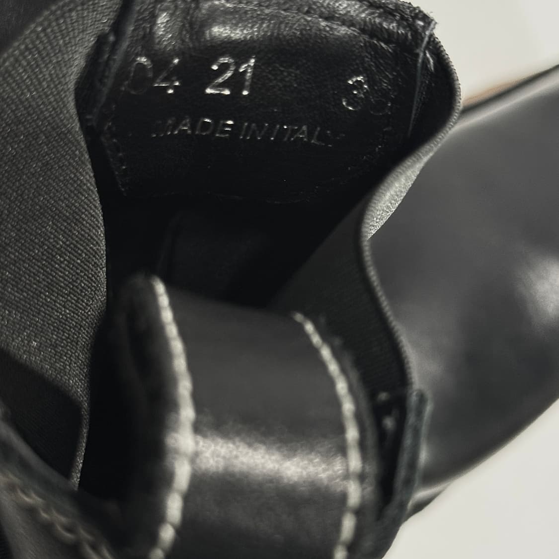 소피드후레 나파레더 앵클 부츠 240 상품이미지5