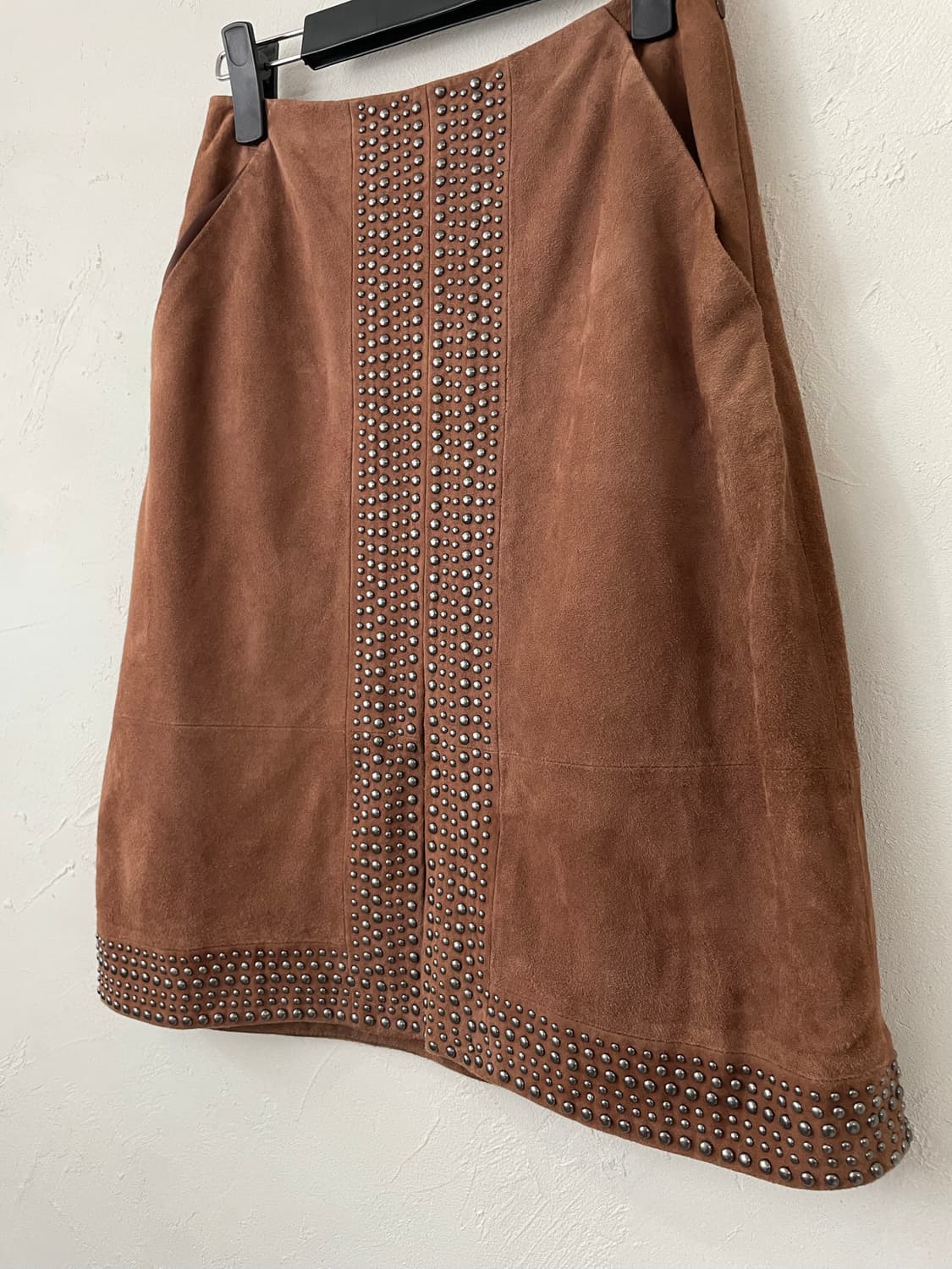 ELIZABETH AND JAMES 스터디드 레더 스커트  상품이미지2