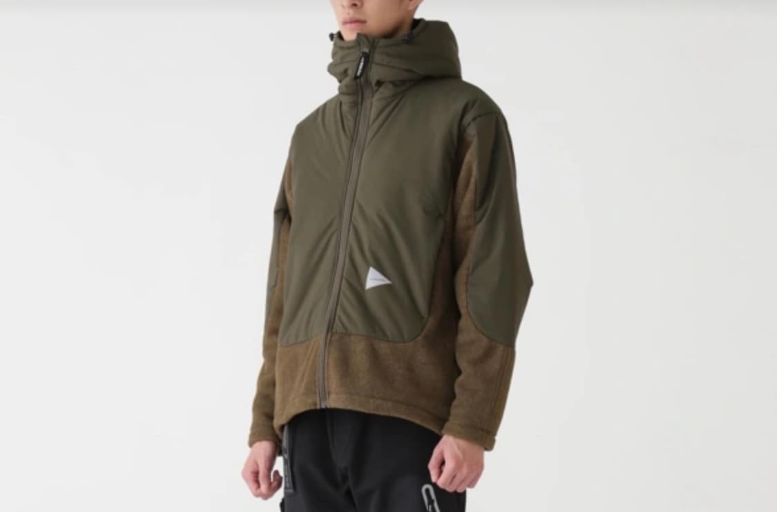 앤드원더 후리스 후드자켓 판매 상품이미지4