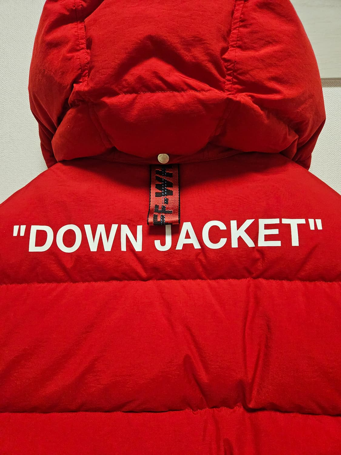 오프화이트 18FW 숏패딩  상품이미지3