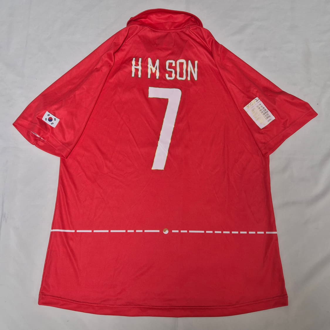 오버더피치 KFA 2002 월드컵 20주년 기념 손흥민 유니폼 팝니다  상품이미지2