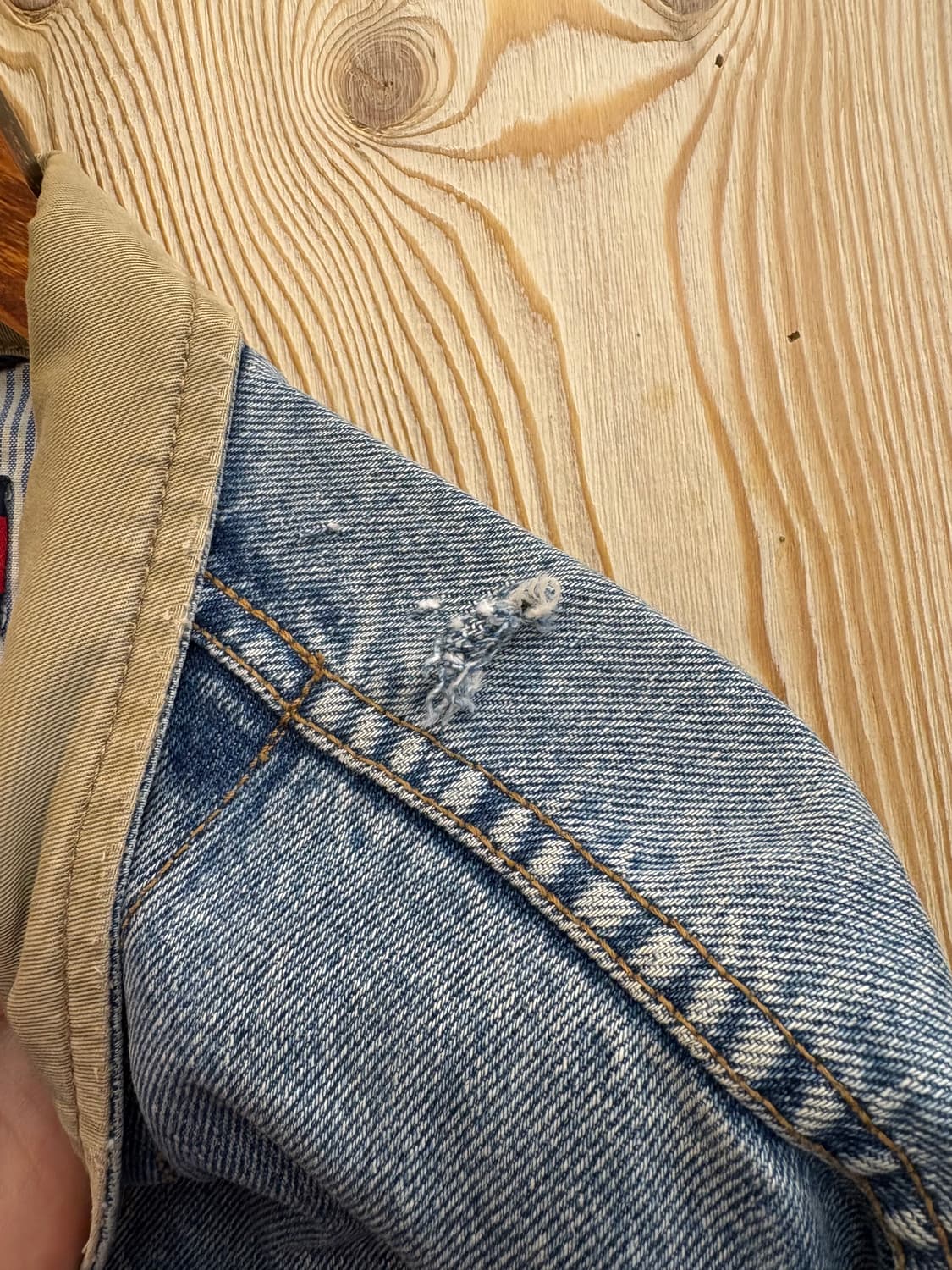 90s 타미힐피거 트러커 자켓 상품이미지6