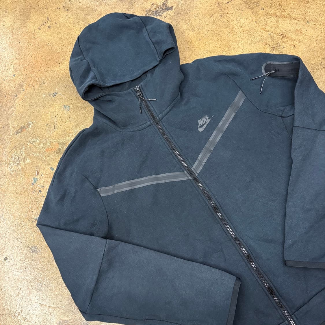 [정품/105,xl] 나이키 테크팩 후드 집업 블랙 b8 상품이미지1