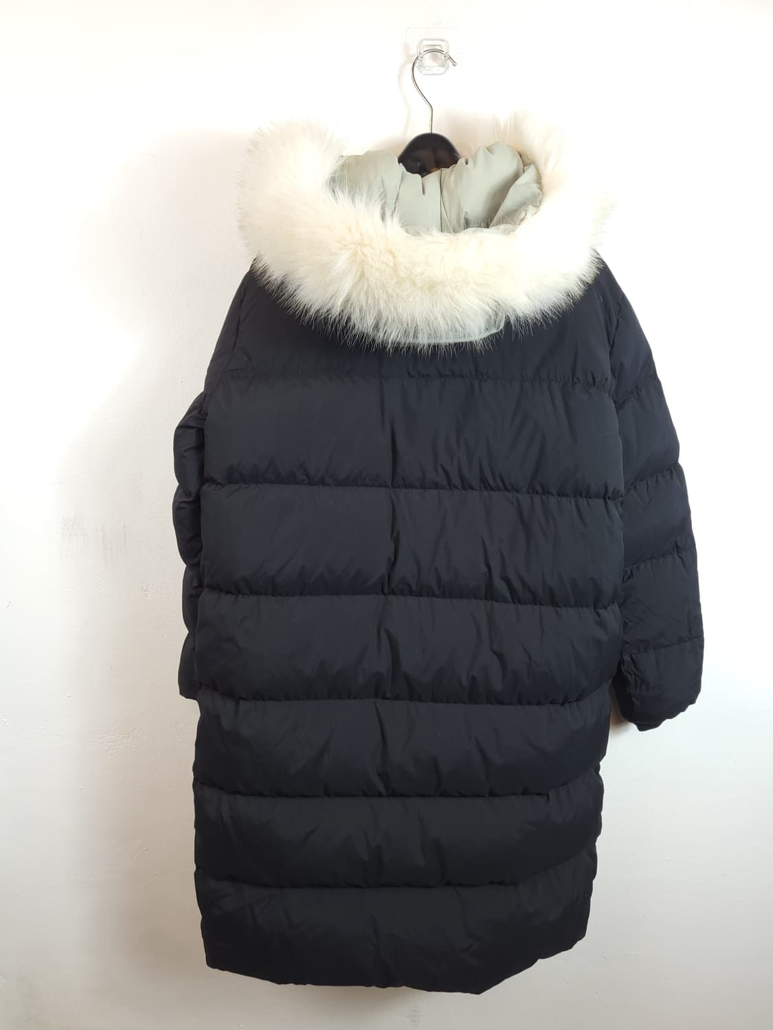 뉴발란스 여성 리버시블 구스롱패딩 90(M) 민트/블랙 상품이미지10