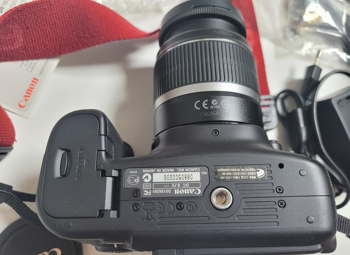 캐논 EOS 60D DSLR 카메라 풀세트(7300컷) 디카 상품이미지6