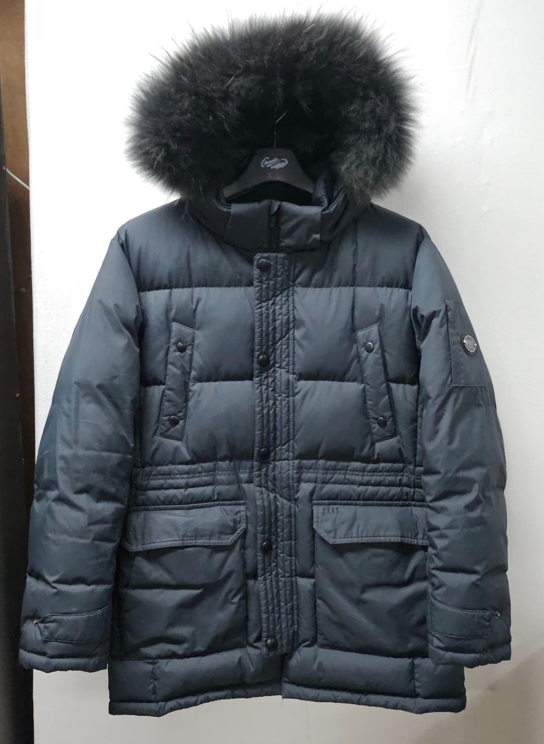 닥스 DAKS 후드 다운패딩 점퍼  105 진그레이 상품이미지1