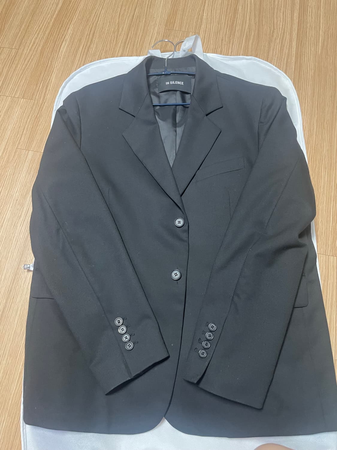 [S]인사일런스 오버사이즈 블레이저 상품이미지1