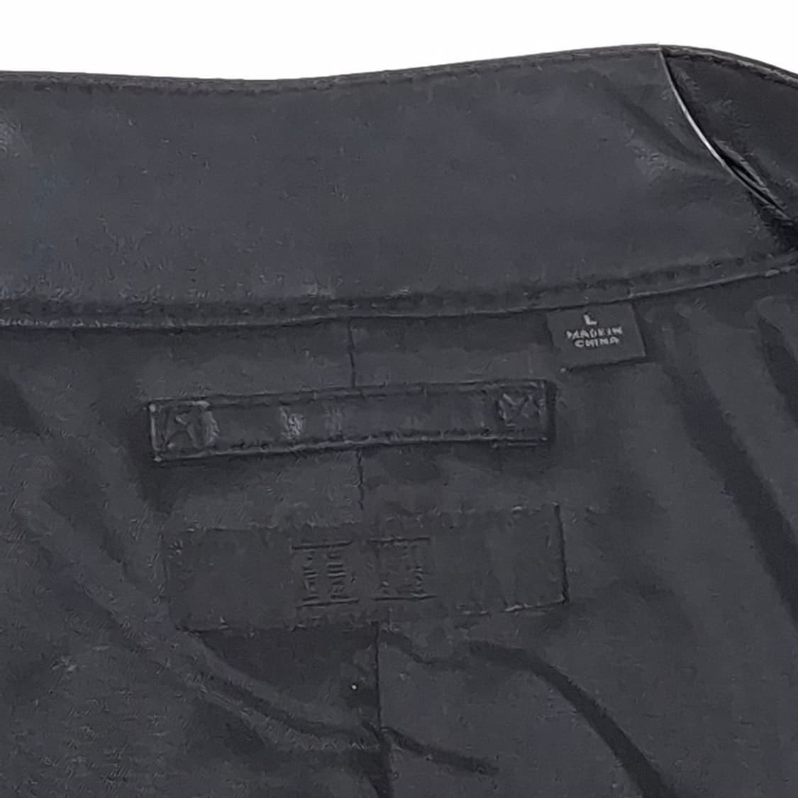 유니클로 페이크 레더 싱글 라이더 자켓 L 상품이미지6