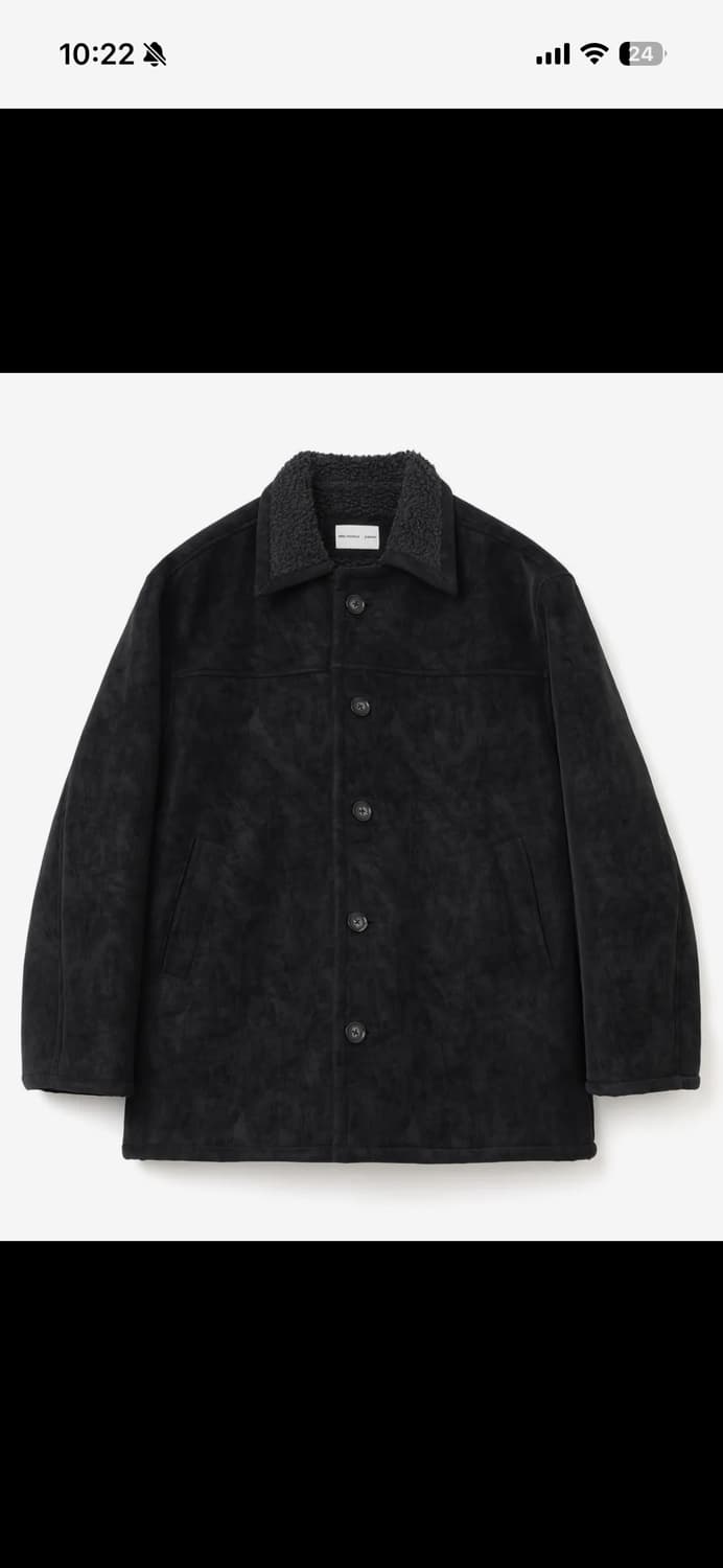 [구매] 밀로 파세르 르망 시어링 자켓 블랙 M 상품이미지1