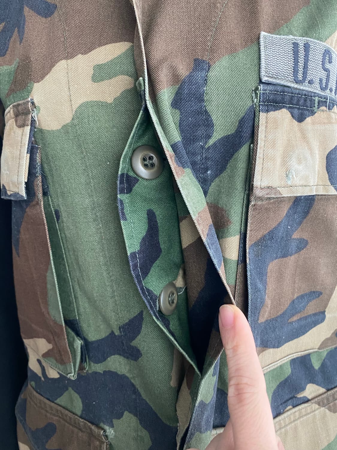 THAT’S IT! FOLKS 댓츠잇포크스 ARMY 점퍼(XS) 상품이미지6