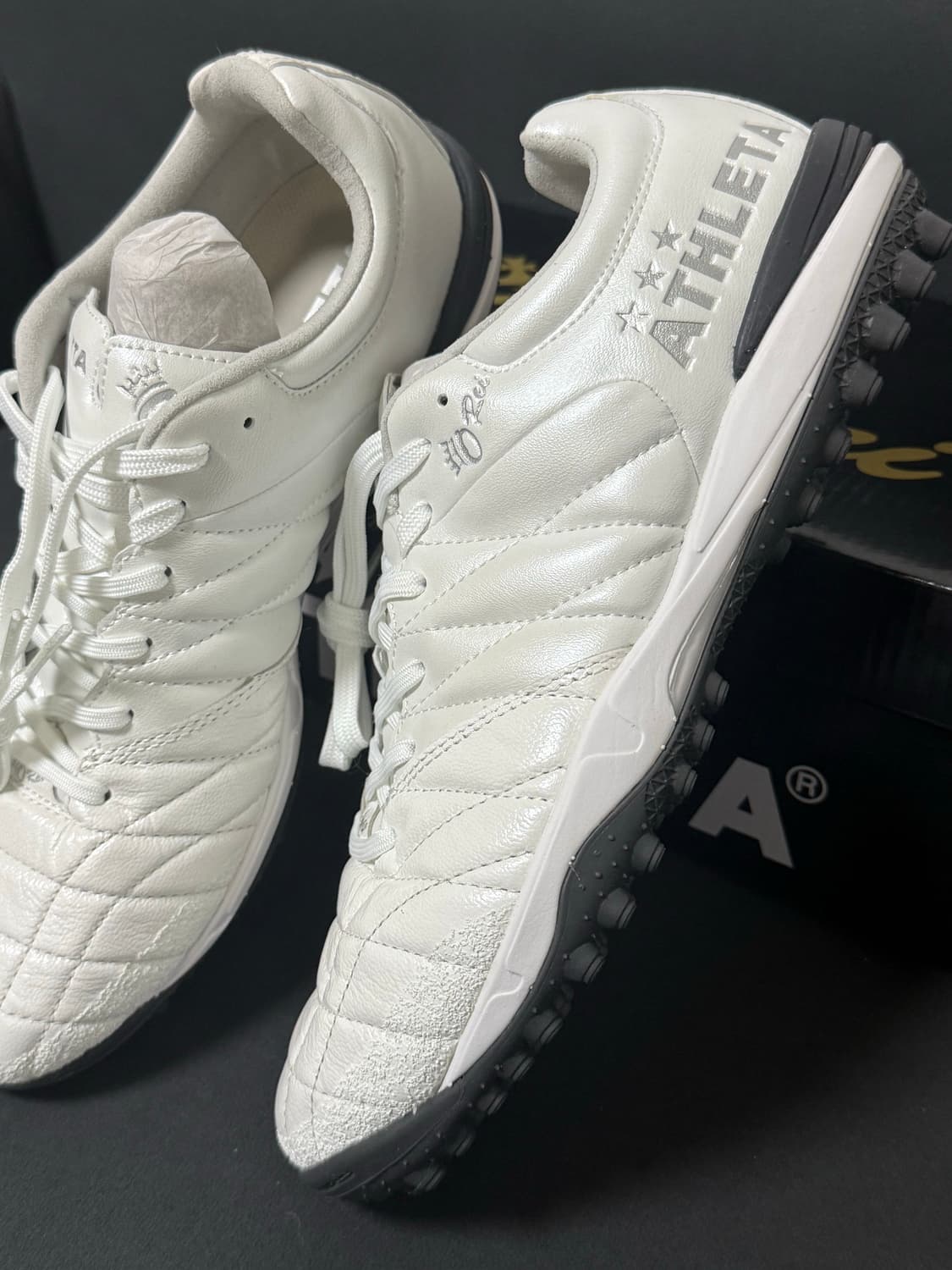 아슬레타 오레이 T6 255 화이트+실버 상품이미지4