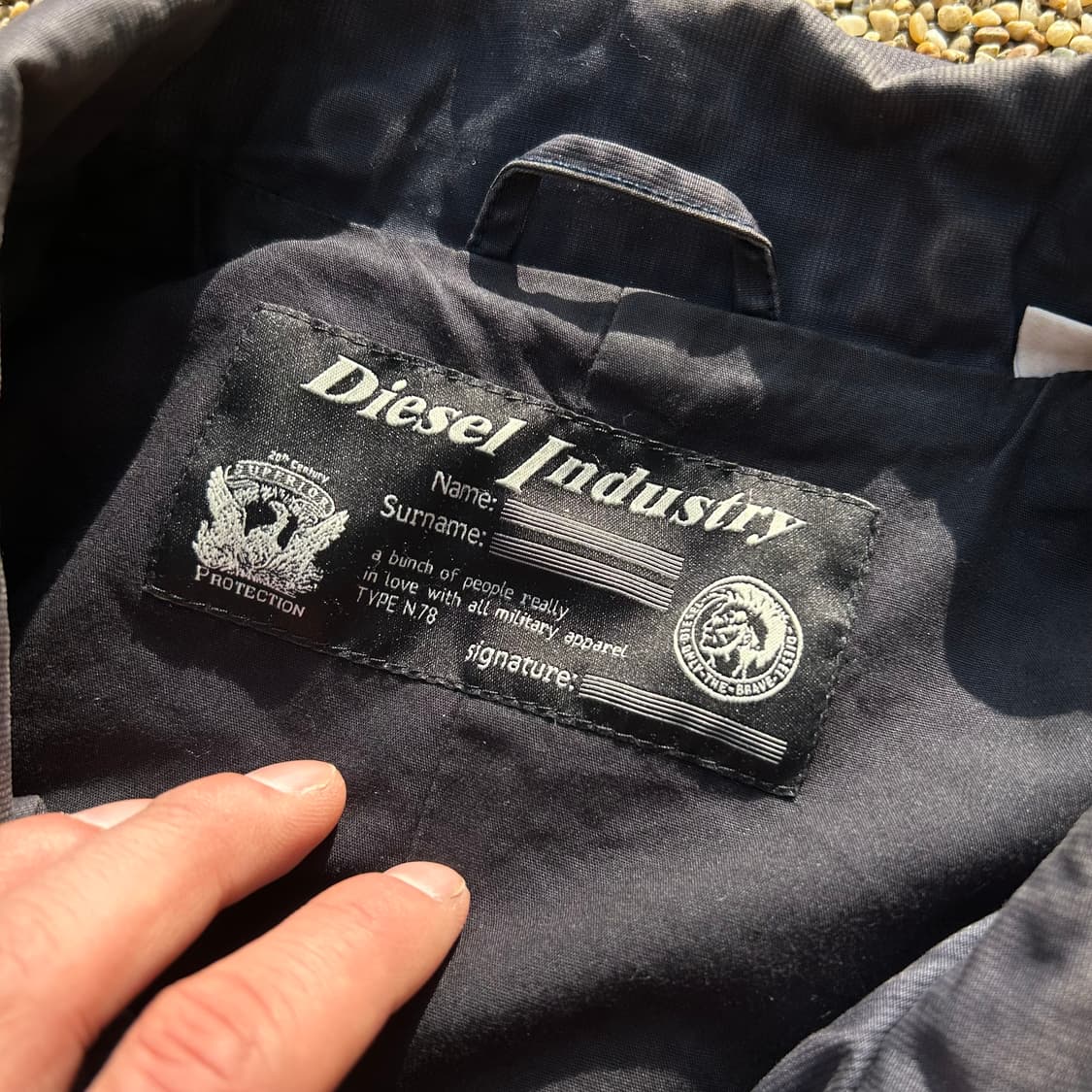 디젤(DIESEL) M65 데님 자켓 상품이미지7