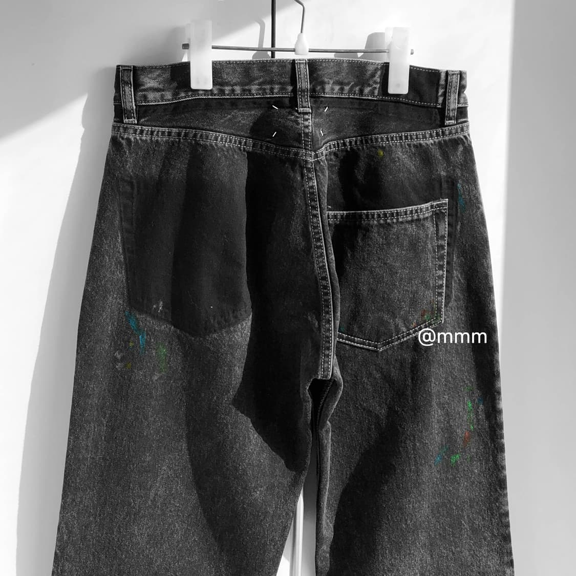 마르지엘라/스톤워싱 페인트 데님 상품이미지9