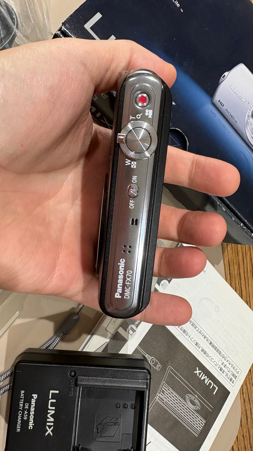 신품급) 파나소닉 루믹스 FX70 빈티지디카 라이카렌즈 상품이미지3
