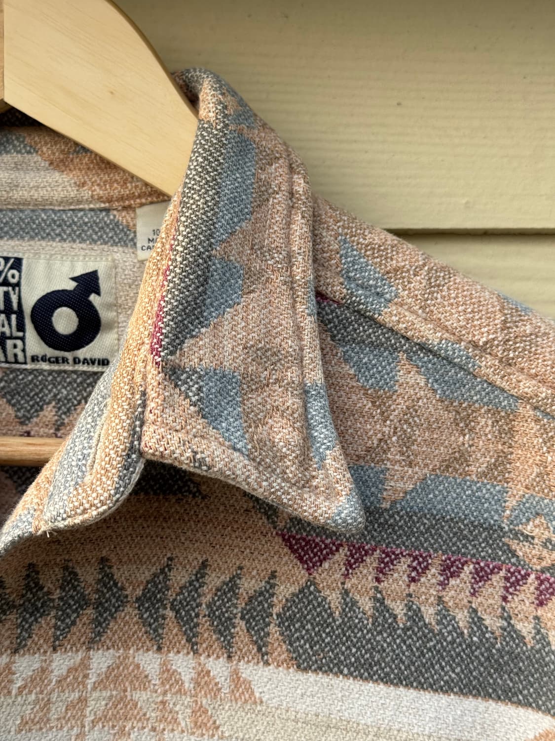 Roger David 사우스웨스턴 나바호 헤비 플란넬 워크셔츠 상품이미지6