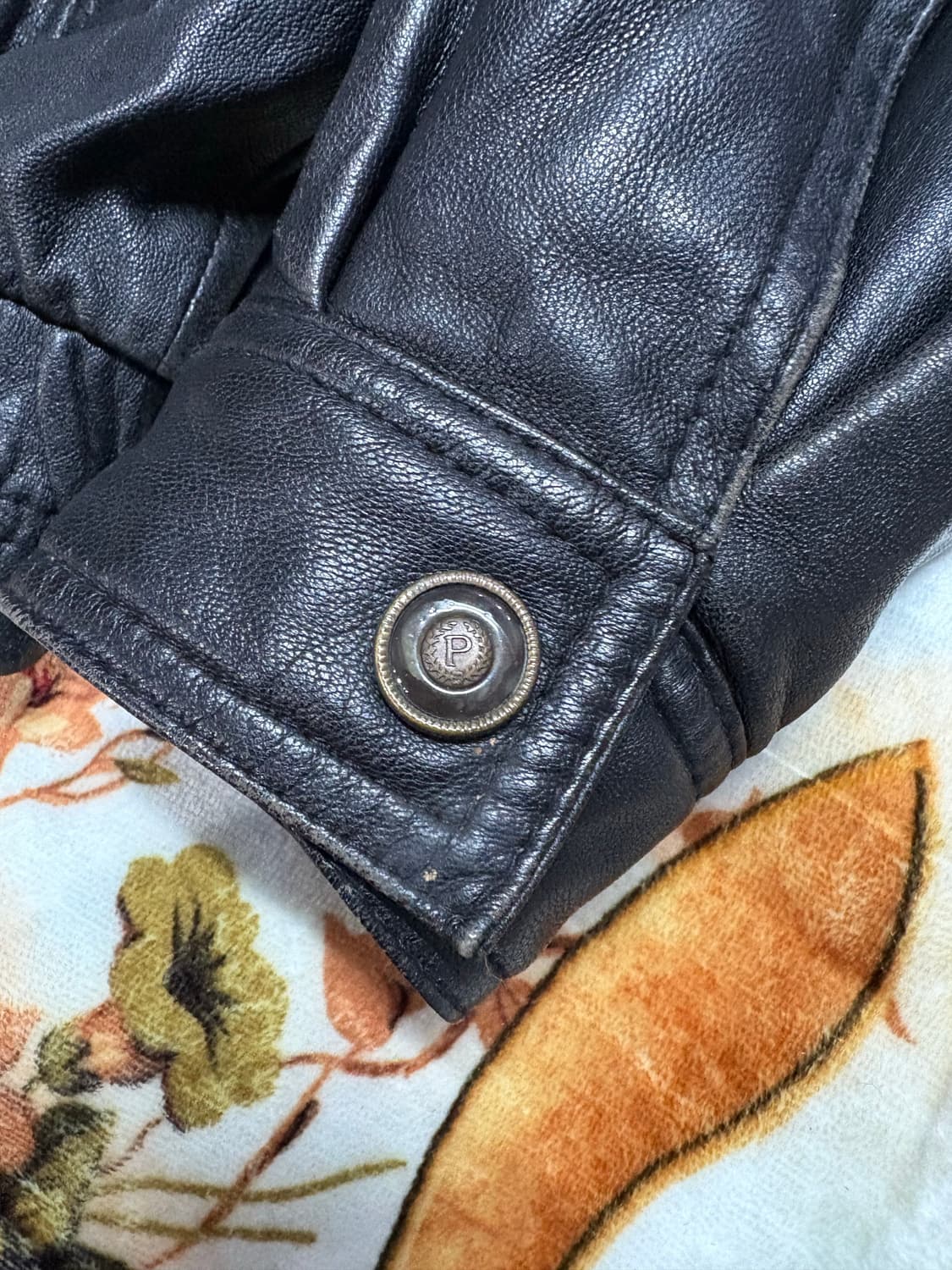 POSITANO 양가죽 G-1 봄버 무스탕 레더자켓 상품이미지4