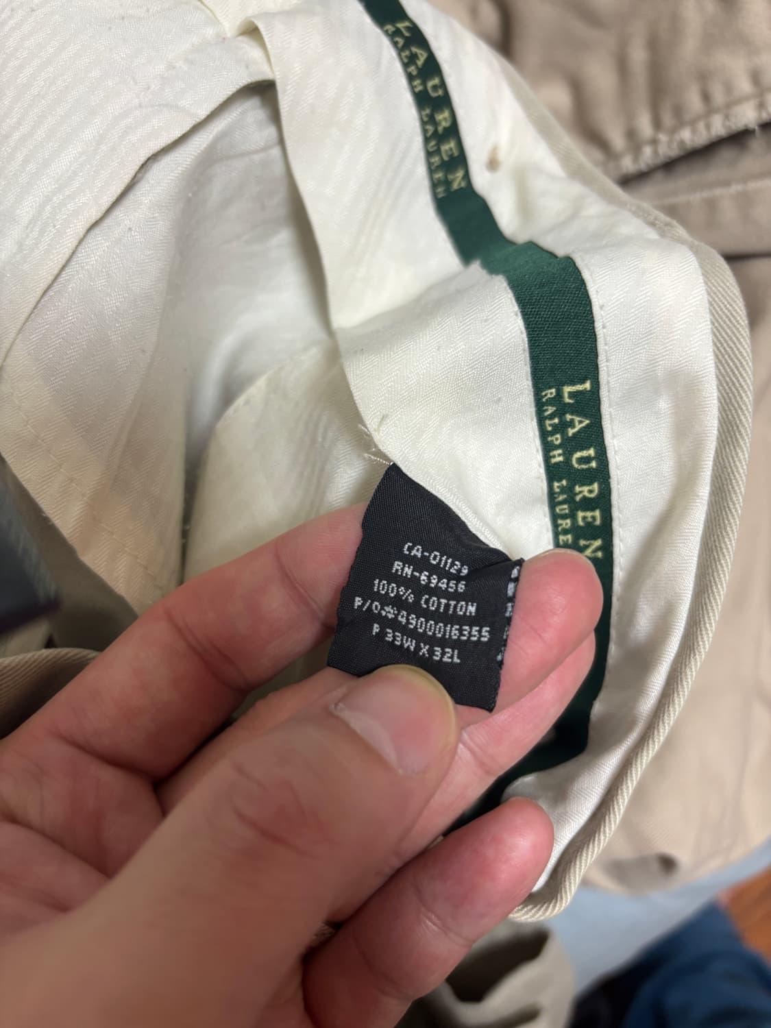 00s Ralph lauren 슬랙스  상품이미지5