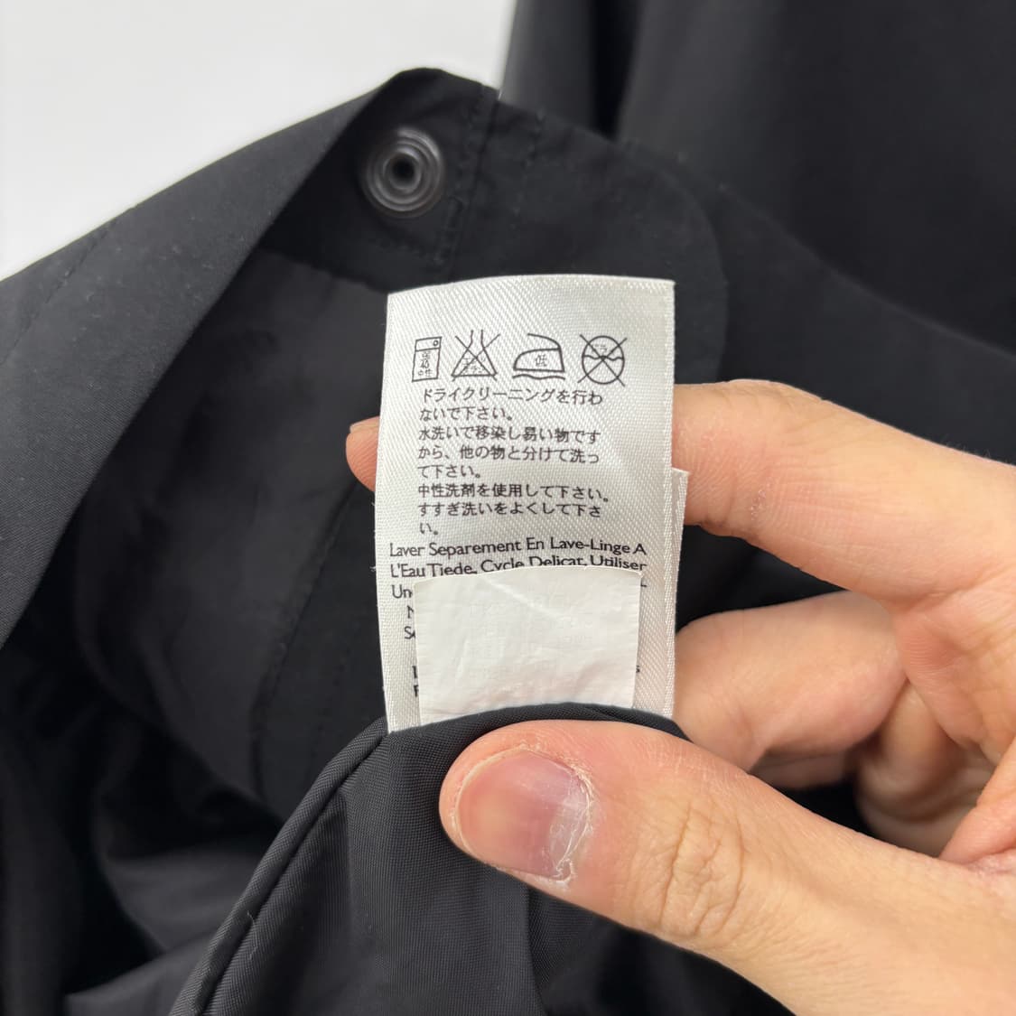 에디바우어 블랙 고어텍스 자켓 남성S 상품이미지5