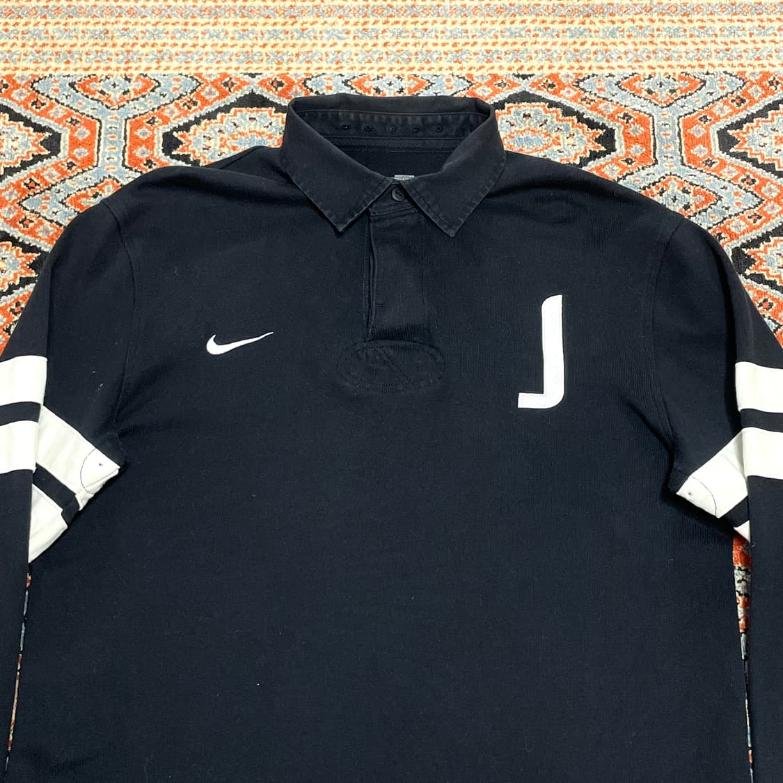 나이키 블랙 올드스쿨 카라티셔츠 남성L  상품이미지2