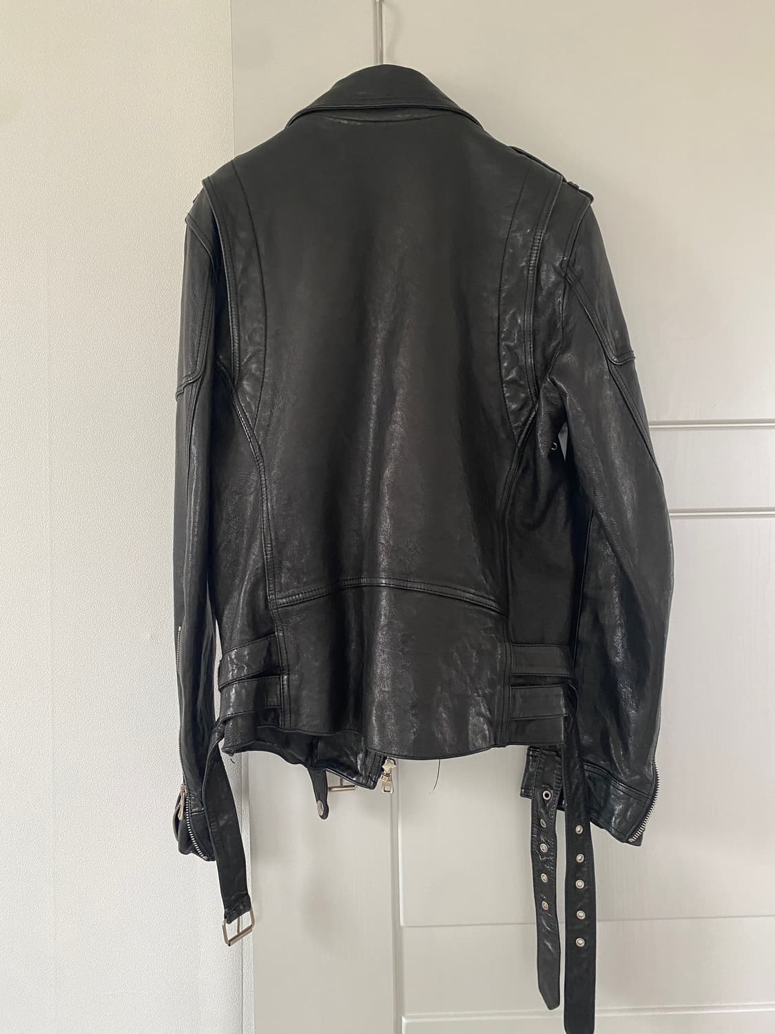 램스킨 레더 자켓 상품이미지2