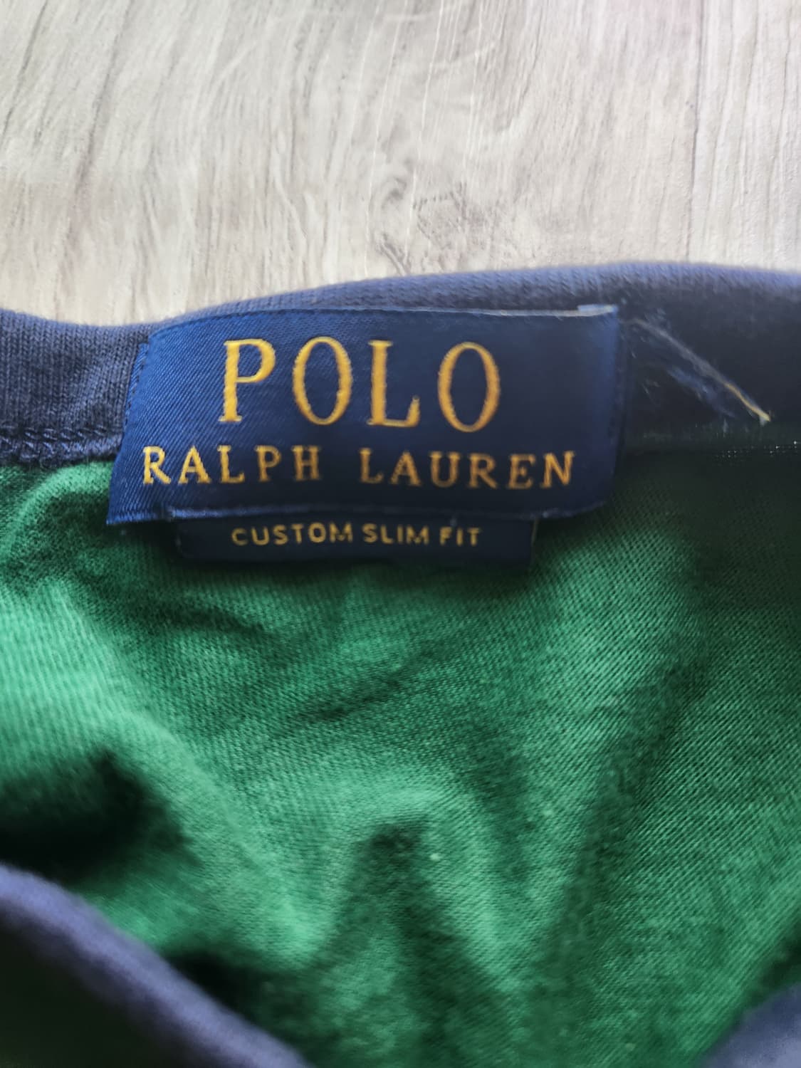 폴로 랄프로렌 그린 라운드티 S 상품이미지3