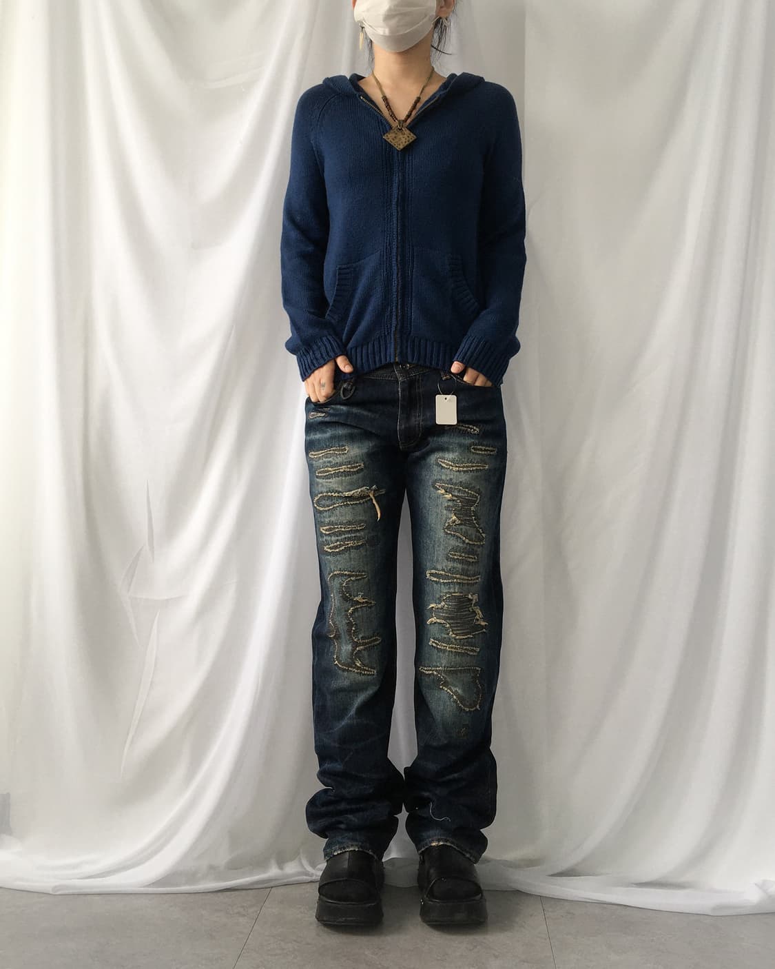 gap kids Knit hood zip up 상품이미지7