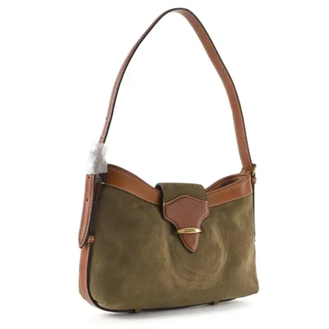 Botsy Baguette suede shoulder bag 상품이미지3