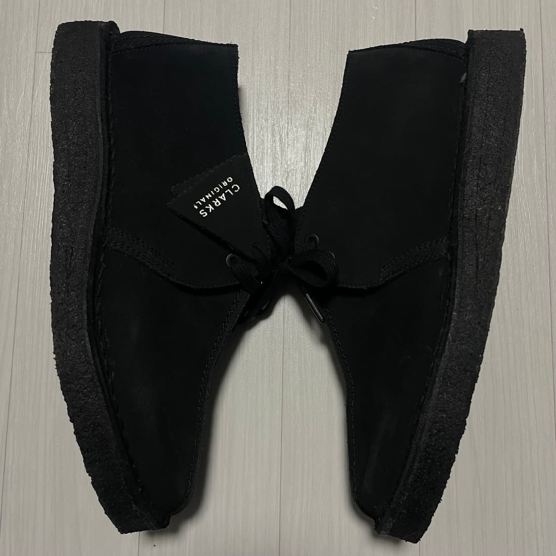 클락스 데저트 트랙 블랙 스웨이드 상품이미지5